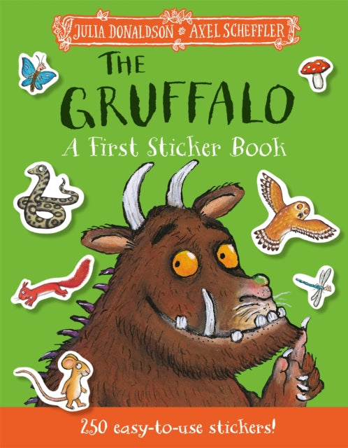 Gruffalo: A First Sticker Book, over 250 easy-to-use stickers 9781035028405 Julia Donaldson