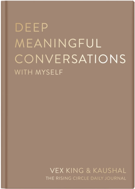 Book cover of: DEEP MEANINGFUL CONVERSATIONS/MYSELF. By: KING, VEX