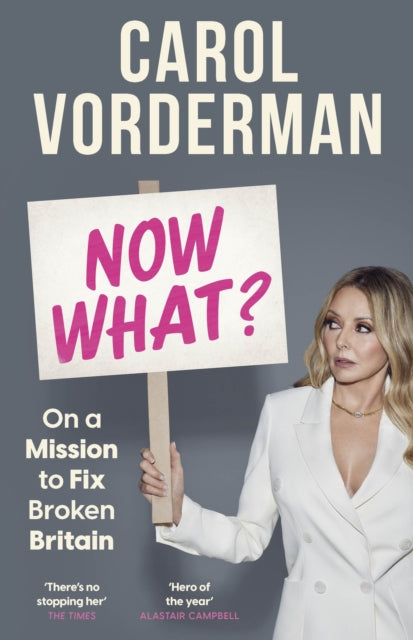 Book cover of: Now What?. By: Carol Vorderman