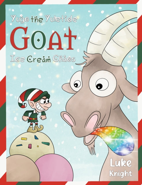 Book cover of: Yugo the Yuletide Goat - Ice Cream Chaos