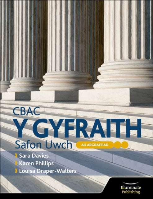 Book cover of: WJEC/Eduqas Law A Level: Second Edition. By: Sara Davies