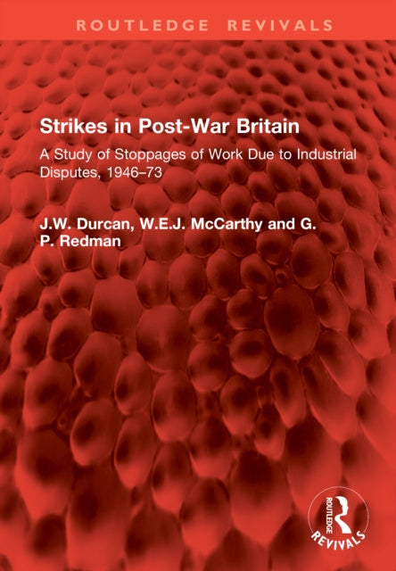 Book cover of: Strikes in Post-War Britain