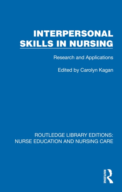 Book cover of: Interpersonal Skills in Nursing