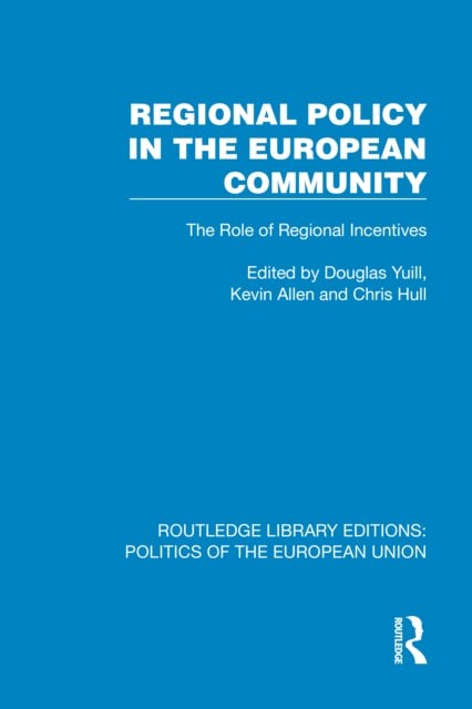 Book cover of: Regional Policy in the European Community