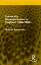 Book cover of: University Representation in England, 1604–1690