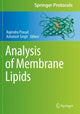 Book cover of: Analysis of Membrane Lipids. By: Rajendra Prasad