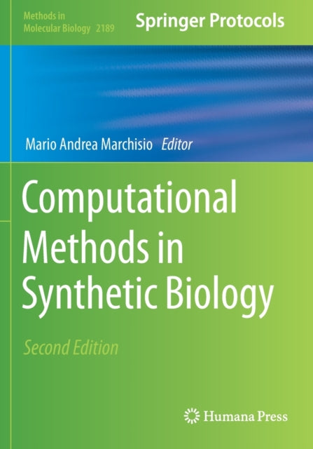 Book cover of: Computational Methods in Synthetic Biology. By: Mario Andrea Marchisio