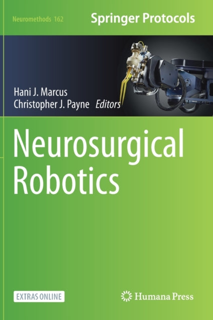 Book cover of: Neurosurgical Robotics. By: Hani Marcus