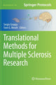 Book cover of: Translational Methods for Multiple Sclerosis Research. By: Sergiu Groppa