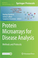 Book cover of: Protein Microarrays for Disease Analysis. By: Rodrigo Barderas
