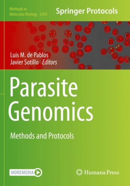 Book cover of: Parasite Genomics. By: Luis M. de Pablos