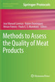 Book cover of: Methods to Assess the Quality of Meat Products. By: José Manuel Lorenzo