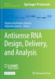 Book cover of: Antisense RNA Design, Delivery, and Analysis. By: Virginia Arechavala-Gomeza