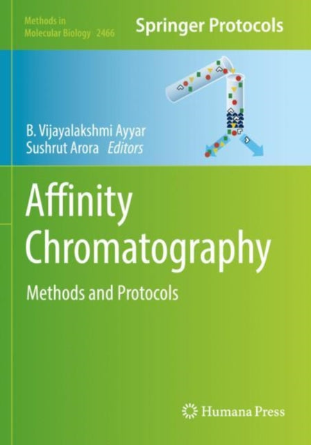 Book cover of: Affinity Chromatography. By: B. Vijayalakshmi Ayyar