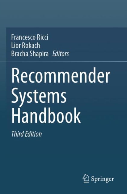 Book cover of: Recommender Systems Handbook. By: Francesco Ricci