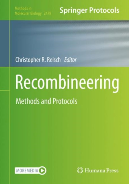 Book cover of: Recombineering. By: Christopher Reisch