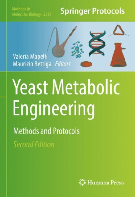 Book cover of: Yeast Metabolic Engineering. By: Valeria Mapelli