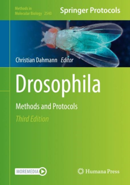 Book cover of: Drosophila. By: Christian Dahmann