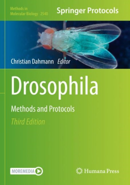 Book cover of: Drosophila. By: Christian Dahmann