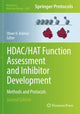 Book cover of: HDAC/HAT Function Assessment and Inhibitor Development. By: Oliver H. Krämer