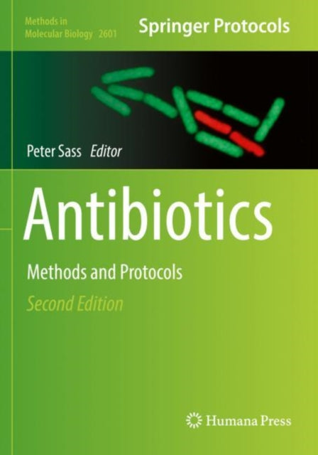 Book cover of: Antibiotics. By: Peter Sass