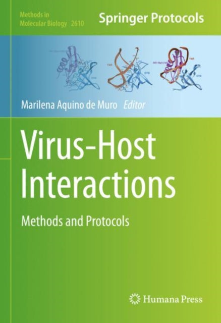 Book cover of: Virus-Host Interactions. By: Marilena Aquino de Muro