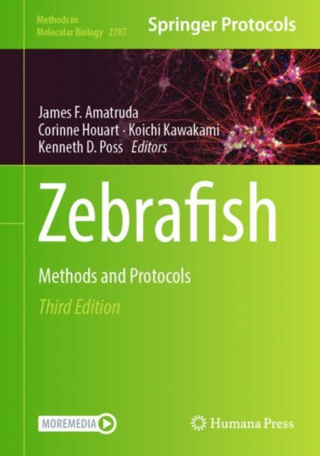 Book cover of: Zebrafish. By: James F. Amatruda