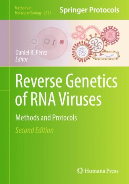 Book cover of: Reverse Genetics of RNA Viruses. By: Daniel R. Perez