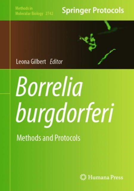 Book cover of: Borrelia burgdorferi. By: Leona Gilbert