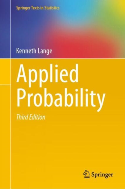 Book cover of: Applied Probability. By: Kenneth Lange