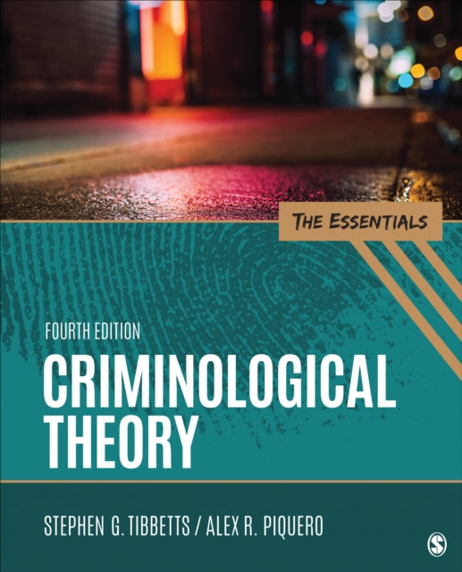 Book cover of: Criminological Theory. By: Stephen G. Tibbetts