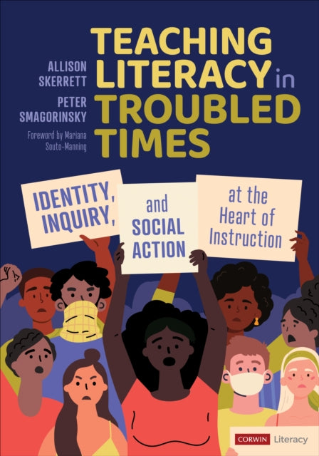 Book cover of: Teaching Literacy in Troubled Times. By: Allison Skerrett