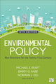 Book cover of: Environmental Policy. By: Michael E. Kraft