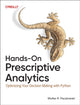 Book cover of: Hands-On Prescriptive Analytics. By: Walter R. Paczkowski