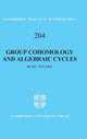Book cover of: Group Cohomology and Algebraic Cycles. By: Burt Totaro