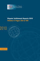 Book cover of: Dispute Settlement Reports 2010: Volume 2, Pages 259–930