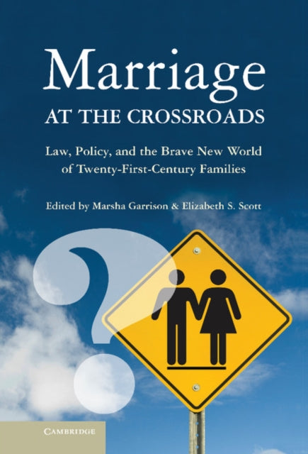 Book cover of: Marriage at the Crossroads. By: Marsha Garrison
