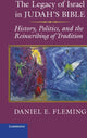 Book cover of: Legacy of Israel in Judah's Bible. By: Daniel Fleming