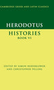 Book cover of: Herodotus: Histories Book VI. By: Simon Hornblower