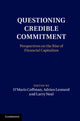Book cover of: Questioning Credible Commitment. By: D'Maris Coffman