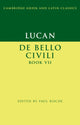 Book cover of: Lucan: De Bello Ciuili Book VII. By: Paul Roche