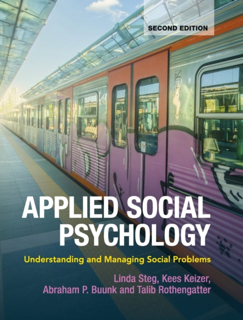 Book cover of: Applied Social Psychology. By: Linda Steg