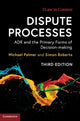 Book cover of: Dispute Processes. By: Michael Palmer