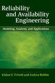 Book cover of: Reliability and Availability Engineering. By: Kishor S. Trivedi