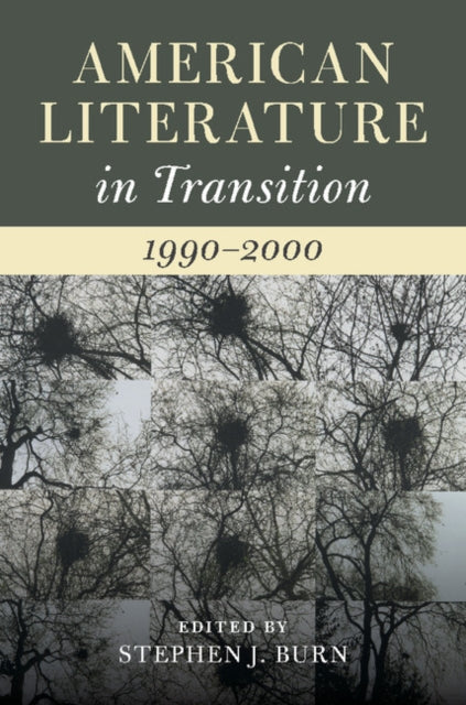 Book cover of: American Literature in Transition, 1990–2000. By: Stephen J. Burn