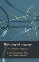 Book cover of: Referring in Language. By: Lise Fontaine