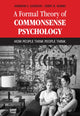 Book cover of: Formal Theory of Commonsense Psychology. By: Andrew S. Gordon