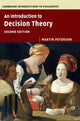 Book cover of: Introduction to Decision Theory. By: Martin Peterson