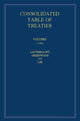 Book cover of: International Law Reports, Consolidated Table of Treaties. By: Elihu Lauterpacht