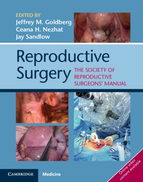 Book cover of: Reproductive Surgery. By: Jeffrey M. Goldberg